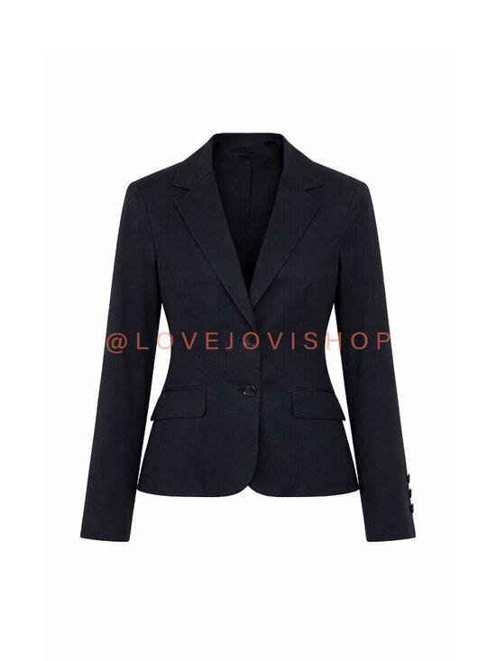 Theory Jackets & Blazers - Blazer | Theory Black Single-Breasted Tailored | Minimalist Cotton Classic | 6